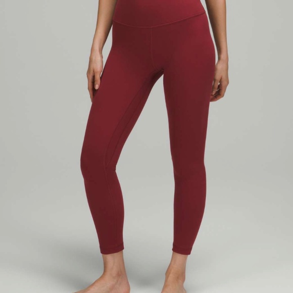 NWOT Lululemon Align High-Rise Pant 25" in Mulled Wine Size 2 - Picture 2 of 4